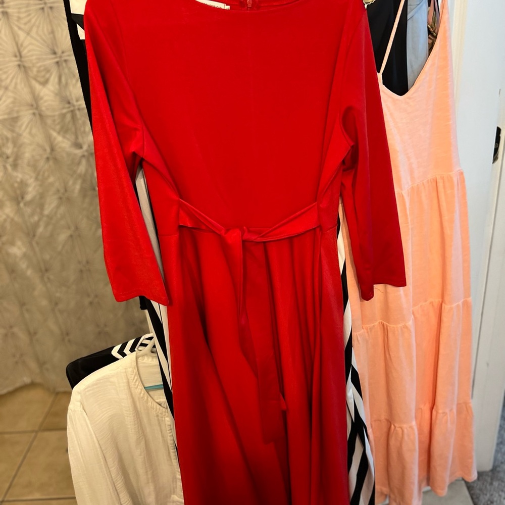 Both dresses are the same